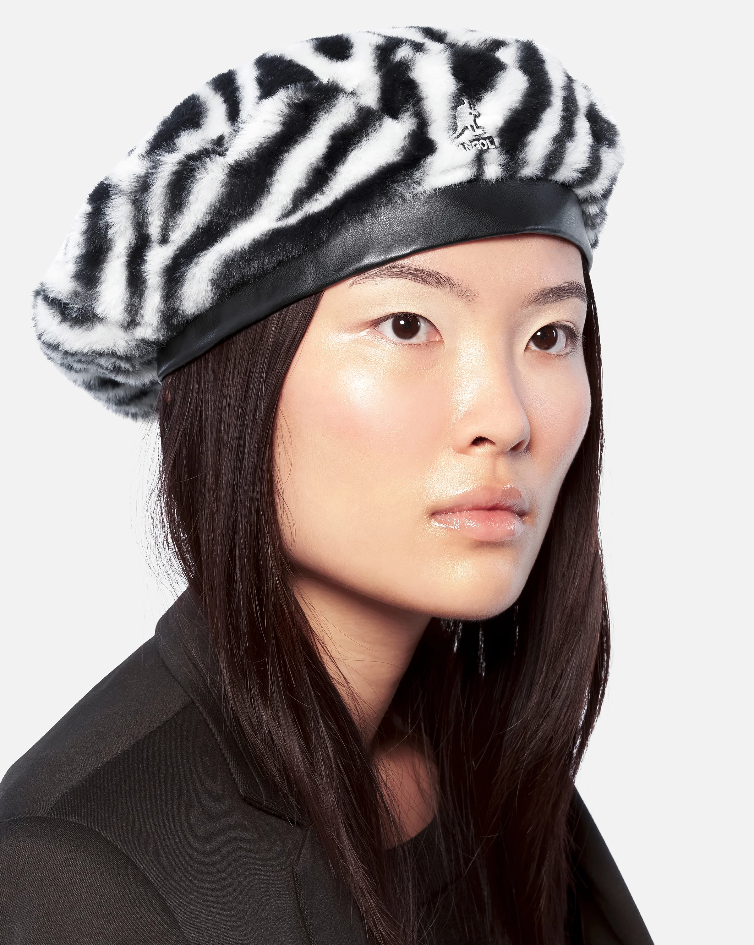 Faux Fur Beret - Image 3